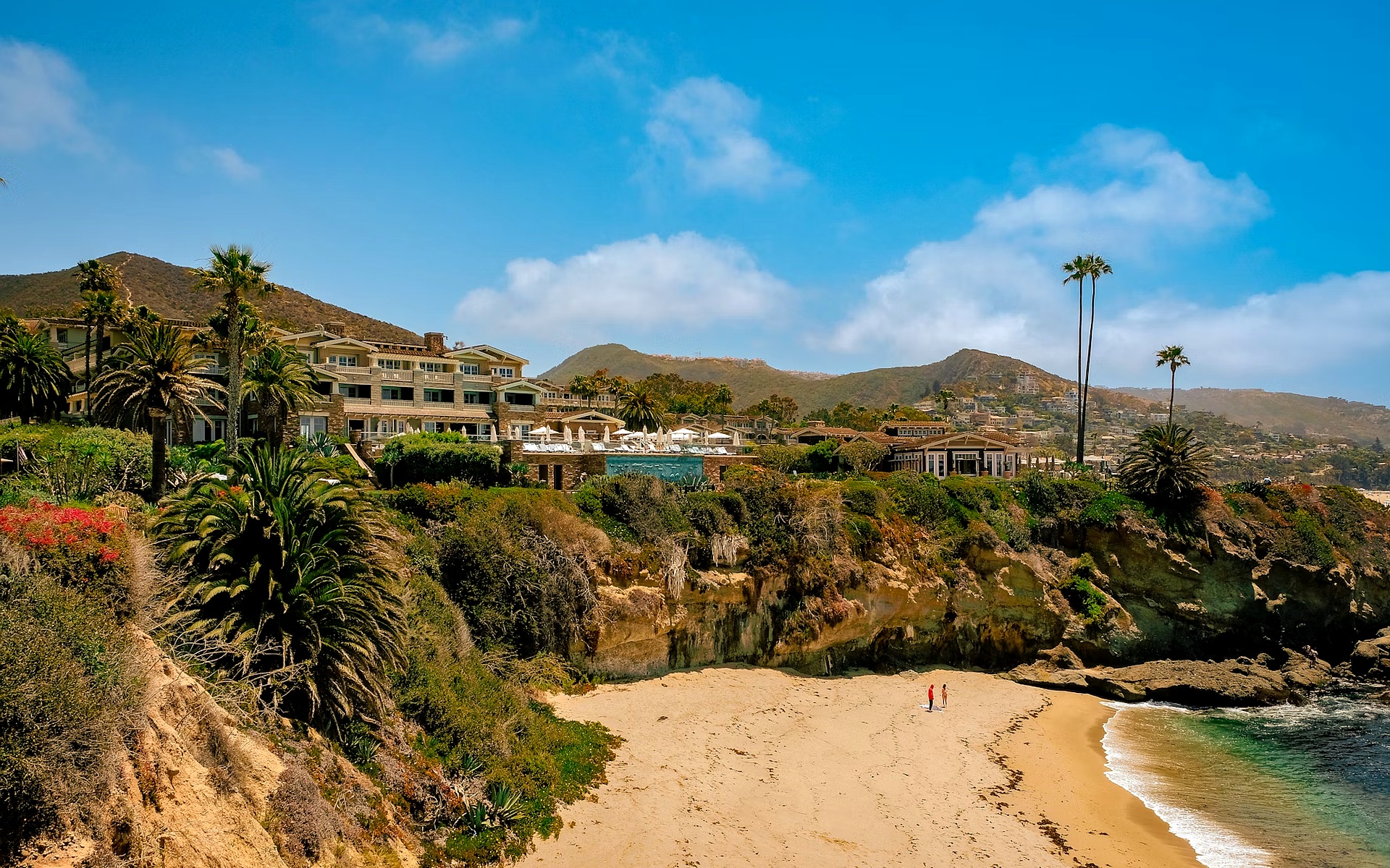 Luxury Homes Overlooking Pristine Beach in Laguna Beach Real Estate Listings